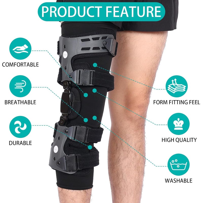 DOUKOM Knee Brace Undersleeve for Men & Women, Leg Undersleeve for Knee Brace Closed Patella Protects Skin from Abrasions and Irritations (M) - Image 5